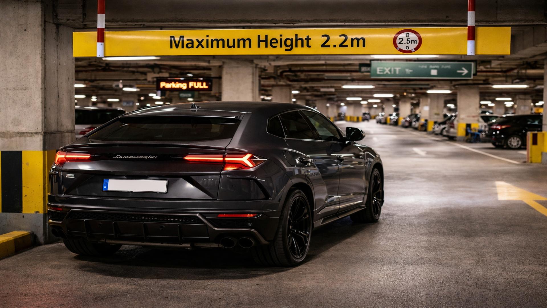 SUV in Dubai: parking, height limit and access