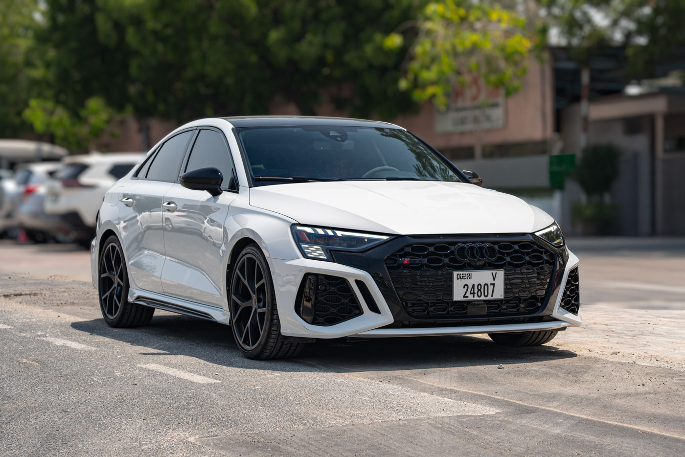 Audi RS3 2025 (Glacier White Metallic)
