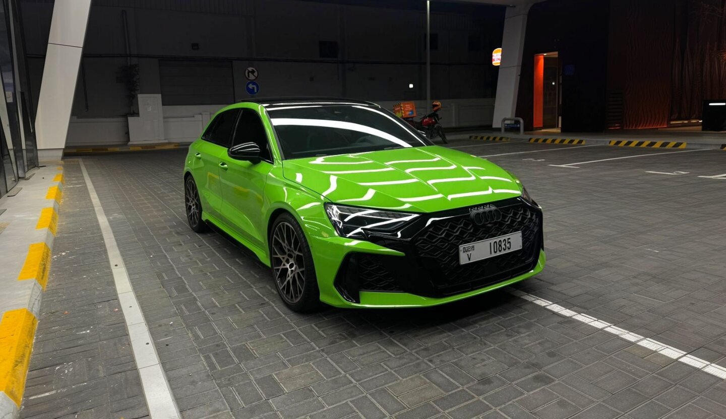 Audi RS3 2025 (Kyalami Green)