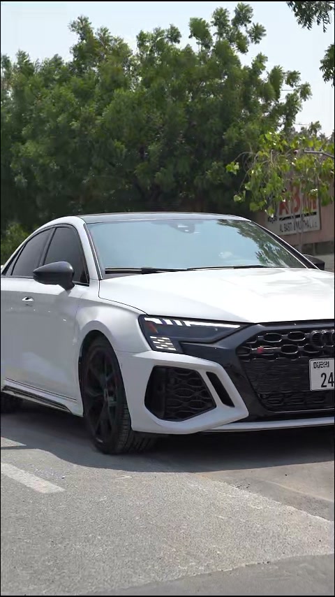 Audi RS3 2025 (Glacier White Metallic)